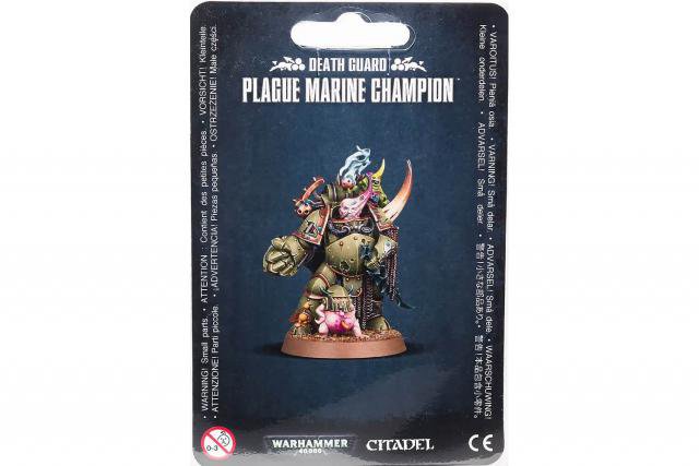 Death Guard : Plague Marine Champion │ Warhammer 40.000