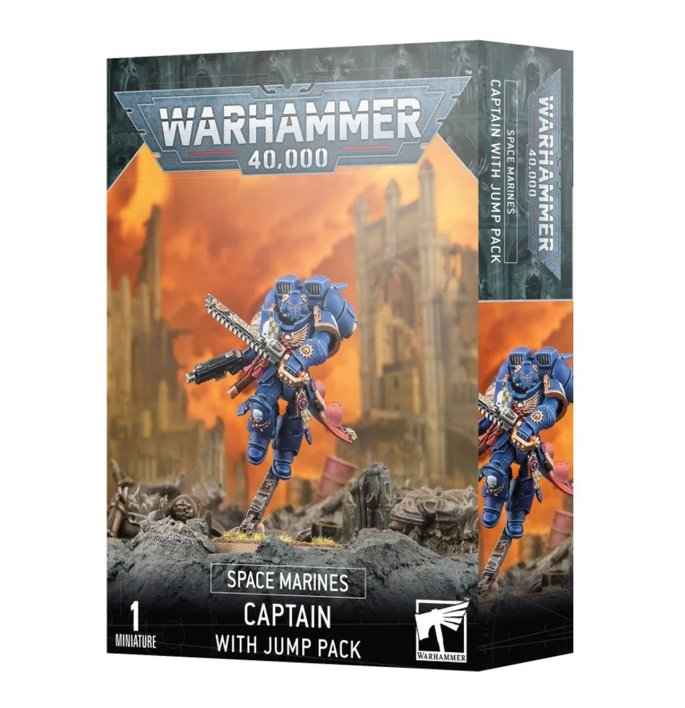 Space Marines : Captain with Jump Pack │ Warhammer 40.000