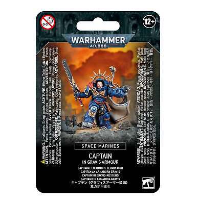 Space Marines : Capitaine en armure Gravis │ Warhammer 40.000