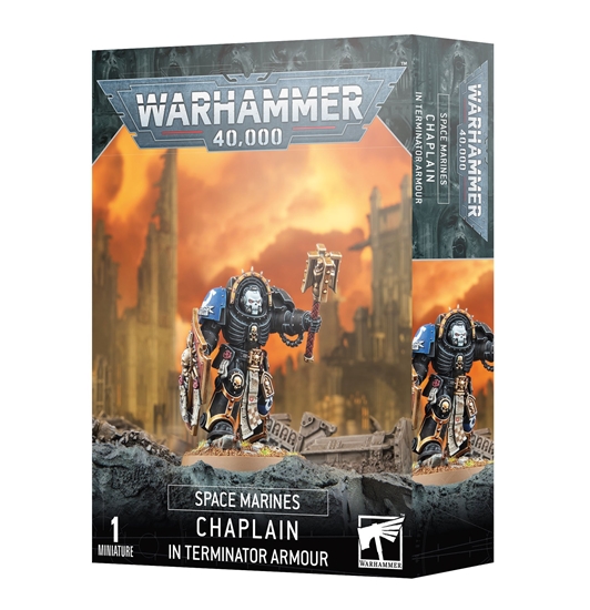 Space Marines : Chaplain in Terminator Armour│ Warhammer 40.000