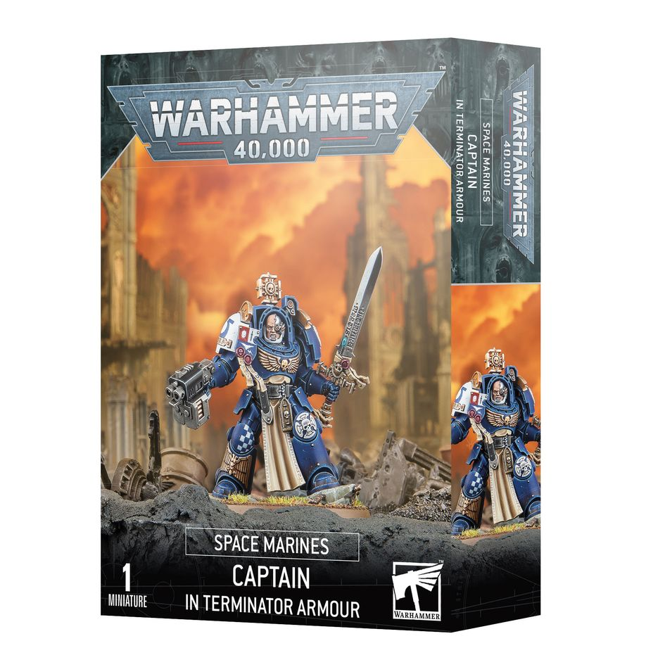 Space Marines : Capitain en Armure Terminator │ Warhammer 40.000