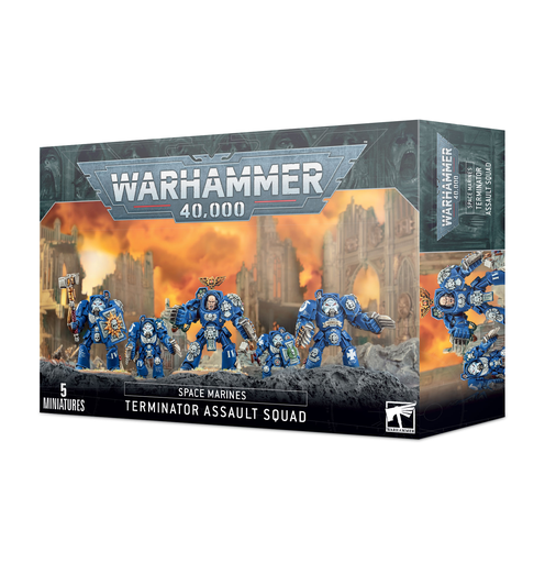 [GAW 48-34] Space Marines : Terminator Assault Squad │ Warhammer 40.000