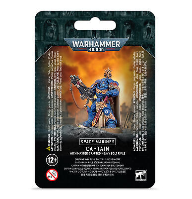 [GAW 48-48] Space Marines : Captain with Master-Crafted HEavy Bolt Rifle │ Warhammer 40.000