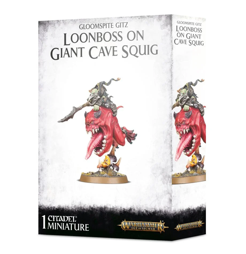 [GAW 89-35] Gloomspite Gitz : Loonboss On Giant Cave Squig │ Warhammer Age of Sigmar