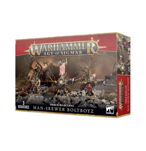 [GAW 89-67] Orruk Warckans : Man-Skewer Boltboyz │ Warhammer Age of Sigmar