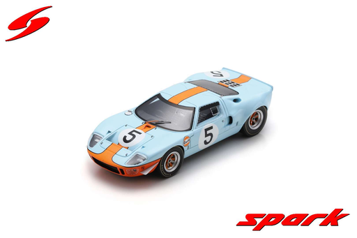 [SPK US253] Spark Model : Ford GT40 No.5 1st 6H Watkins Glen 1968 J. Ickx - L. Bianchi