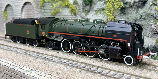 [JOU HJ2433S] Jouef : Locomotive vapeur 141 R 1244, Tender Fuel │ Digital Sons