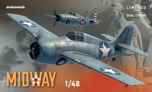 [EDU 11166] Eduard : F4F-3 & F4F-4 WIldcat Midway (Dual Combo)