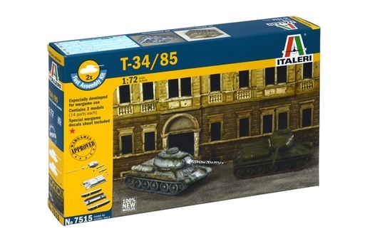 [ITA 7515] Italeri : T34/85