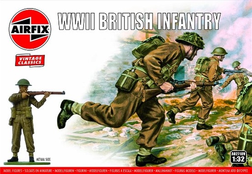 [AIR A02718V] Airfix WWII British Infantry