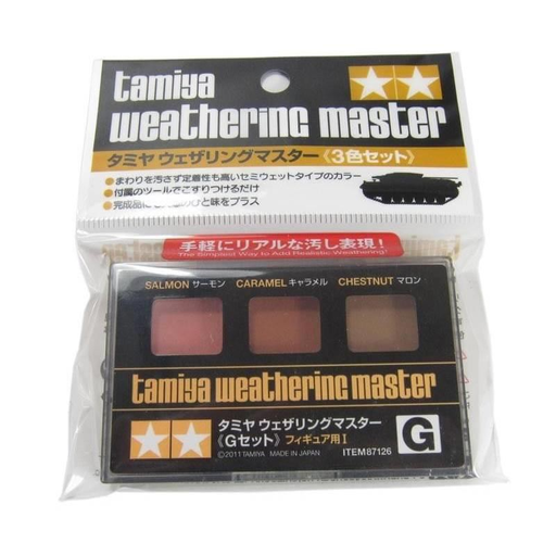 [TYA 87126] Tamiya : Set patine G │ Weathering master 