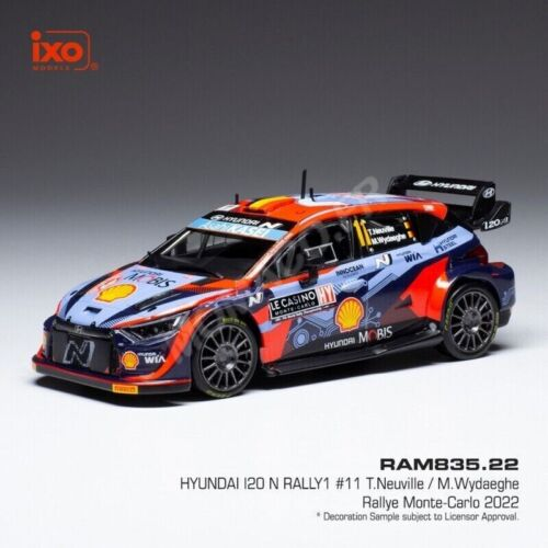 [IXM RAM835.22] Ixo : Hyundai i20 WRC │n11 Rallye Monte-Carlo 2022 │T.Neuville / M.Wydaghe