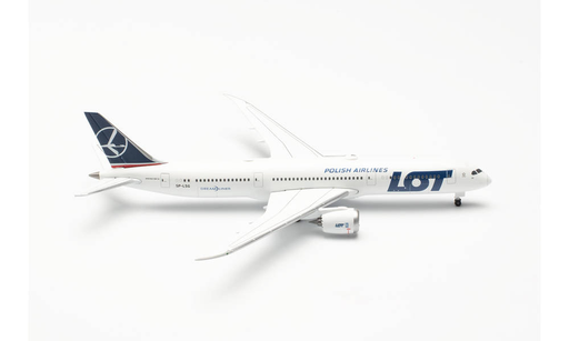 [HER 536646] Herpa : Lot Polish Airlines Boeing 787-9 Dreamliner – sp-lsg