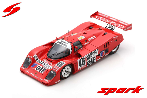 [Spark S9888] Spark : PORSCHE 962 CK 6 NO.46 24H LE MANS 1991 T. LOPEZ - T. NEEDELL - G. FOITEK