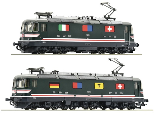 [ROC 79415] Roco : Locomotive électrique double traction RE 10/10 11323+11626 AC Sound