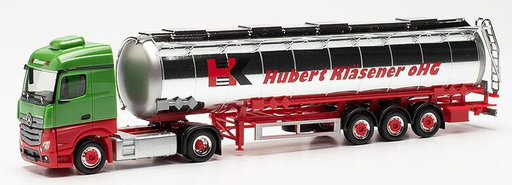 [HER 315395 ] Herpa : Mercedes Benz Actros S. J.Sz. Hubert Klaesener