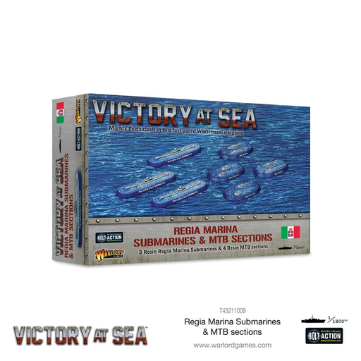 [WLG 743211009] Victory at Sea : Regio Marina Submarines & MTB Sections