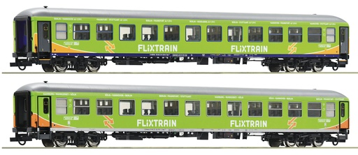 [ROC 74193] Roco : Voiture Flixtrain 2 pcs