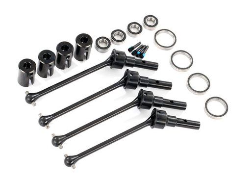 [TAX 8950X ] Traxxas : Driveshafts, steel constant-velocity (assembled), front or rear