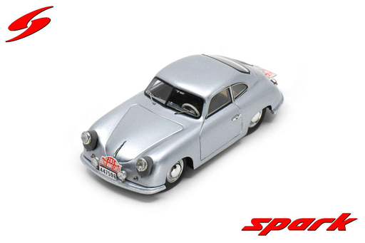 [SPK S6130] Spark : Porsche 356 │ No.285 Rallye Monte Carlo 1952 F. Van de kaart - J. Swaters