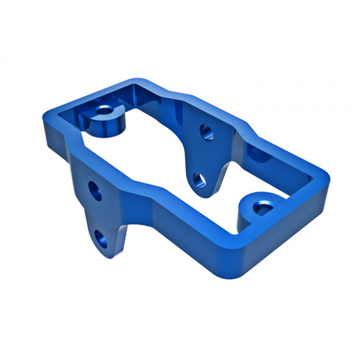 [TAX 9739-BLUE] Traxxas : Support de Servo Alu 6061-T6 │ TRX-4M