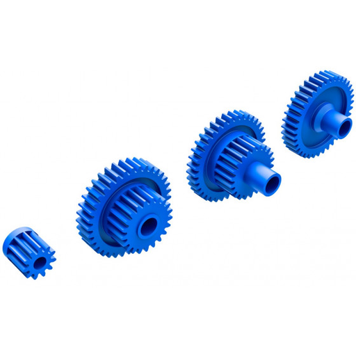 [TAX 9776X] Traxxas : Kit Pignon de Transmission Grande Vitesse (4Pcs) │ TRX-4M