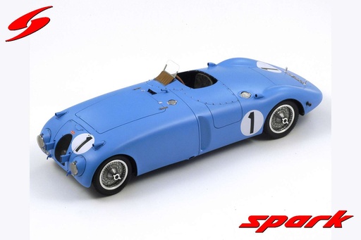 [SPK 18LM39] Spark Model : Bugatti 57 C No.1 Winner 24H Le Mans 1939 J-P. Wimille - P. Veyron With Acrylic Cover