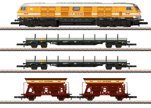 [MKN 81320] Marklin : Coffret Wiebe Travaux avec Locomotive Diesel V320 001-1 