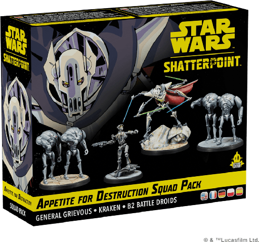 [AMG SWP05ML] Star Wars Shatterpoint : Appetit for Destruction Squad Pack [FR]