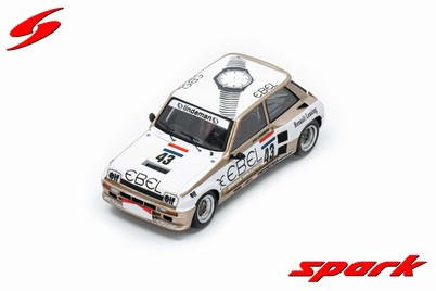 [SPK S6023] Spark : Renault 5 Turbo │ No.43 Europa Cup 1982 Jan Lammers