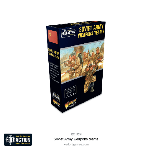 [WLG 402214010] Bolt Action : Soviet Army Weapons Teams │ Early - Mid - Late