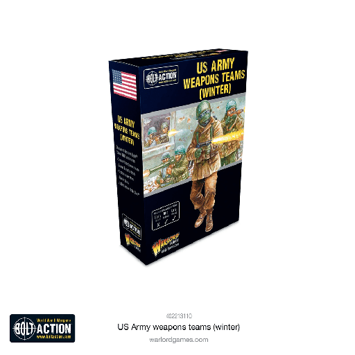 [WLG 402213110] Bolt Action : US Army Weapons Teams (Winter) │ Mid - Late