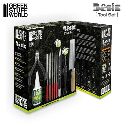 [GSW 11634] Green stuff : Set d'outils de base