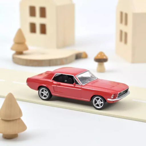 [NOR 270580] Norev : Ford Mustang │ 1968 Rouge Jet-car 