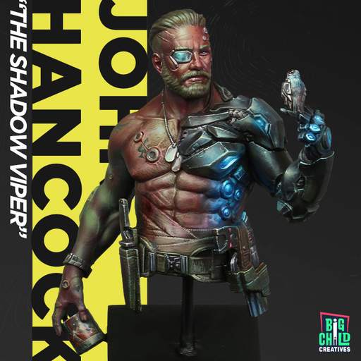 [BLD SFBU0001] BigChild : John Hancock │ Sci-Fi - Bust Series