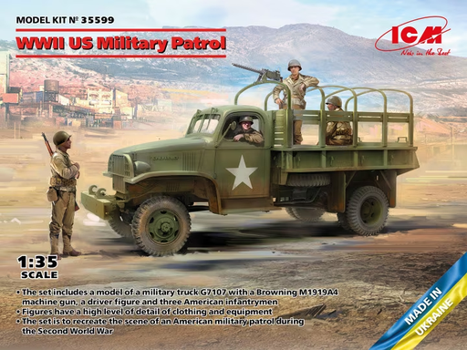 [ICM 35599] ICM : WWII US Military Patrol