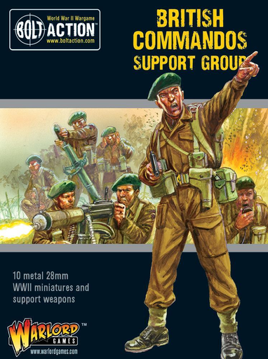 [WLG 402211102] Bolt Action : British Commandos Support Group │ Mid - Late