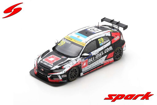 [SPK S8966] Spark : Honda Civic Type R Tcr │ No.29 All-inkl.de Münnich Motorsport Winner Race 1 wtcr Zolder │ 2020 Nestor Girolami