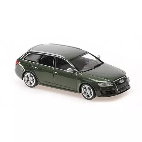 [MAC 940017210] Maxichamps : Audi RS6 Avant │ 2007 Vert Métallique