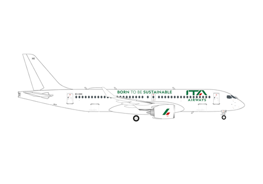 [HER 572705] Herpa : ITA Airways Airbus A220-300 Born to be Sustainable – EI-HHI