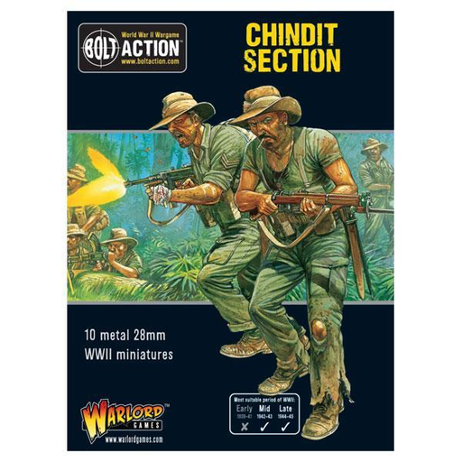 [WLG 402212104] Bolt Action : Chindit Section │ Mid - Late