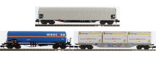 [MII 15443] Minitrix :SET DE TROIS WAGONS 