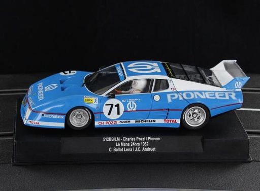 [SID SW64] Sideways : FERRARI 512BB LM PIONEER n°71 Le Mans Ballot Andruet