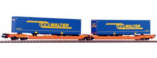 [PIK 58979] Piko : Wagon t3000e wascosa transport de semi remorques