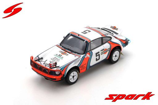 [SPK S4018] Spark : Porsche 911 SC 3.0 │ No.5 4th Safari Rallye 1978 B. Waldegaard - H. Thorszelius