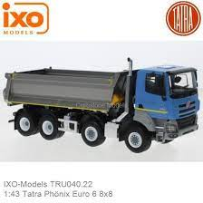 [IXM TRU040.22] Ixo : Tatra Phoenix Euro 6 8x8 │Bleu 2016