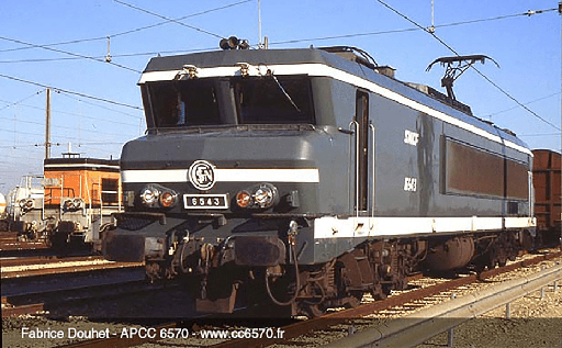 [JOU HJ2426] Jouef : Locomotive Electrique CC 6543 Maurienne SNCF │ Continu