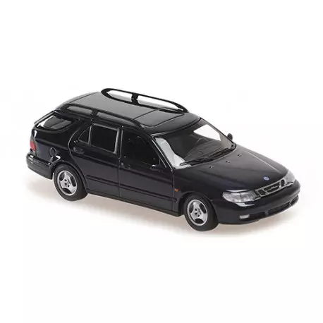 [MAC 940170810] Maxichamps : Saab 9-5 Break 1999 Dark Blue Metallic