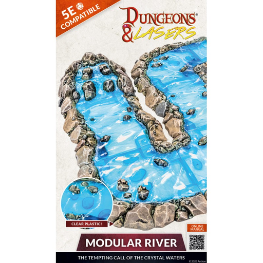 [D&L 0058] Dungeons & Lasers : Modular River │ 5E Compatible
