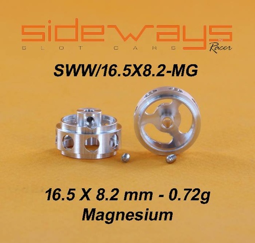 [SID SWW/16.5x8.2MG] Sideways : Jantes 16.5x8.2 Magnesium